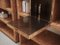 Open Textured Natural Wood Shelves with Metallic Bronze Finish by Ultramobili 15