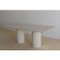 Rechteckiger Top 200 Gedeckter Beige Esstisch aus Travertin von Beije Avenue 2