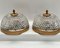 Plafonniers Vintage en Laiton et Cristal, France, 1960s, Set 2 1