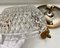 Lampade da soffitto vintage in ottone e cristallo, Francia, anni '60, set 2, Immagine 7