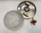 Plafonniers Vintage en Laiton et Cristal, France, 1960s, Set 2 8