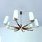 Très Grande Lampe à Suspension Scandinave, 1960s 7