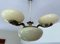 Lampe à Suspension Art Déco en Laiton et Verre, 1930s 12