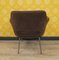 Armchairs in Brown Kord from Fröscher KG, 1970s, Set of 2 6