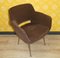 Armchairs in Brown Kord from Fröscher KG, 1970s, Set of 2 4