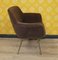 Armchairs in Brown Kord from Fröscher KG, 1970s, Set of 2 9