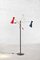 Lampadaire Diabolo à Contrepoids Tricolore, Italie, 1950 2