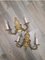 Appliques Murales Louis XVI en Bronze, Set de 2 1