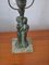 Lampe de Bureau Grace Scandinave en Bronze avec Socle en Marbre Vert, 1930s 4