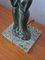 Lampada da tavolo Grace in bronzo con base in marmo verde, Scandinavia, anni '30, Immagine 7