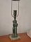 Lampe de Bureau Grace Scandinave en Bronze avec Socle en Marbre Vert, 1930s 3