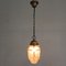 Lampada a sospensione Art Déco con catenina, anni '30, Immagine 1