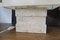 Lampes de Bureau en Travertin, 1970s, Set de 2 3
