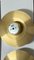 Lampade da soffitto Verona in ottone di Svend Middelboe per Nordisk Solar, anni '70, set di 2, Immagine 9