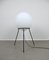 Lampadaire Tripode avec Grand Globe en Verre Blanc par Bega Leuchten KG, Allemagne, 1960s 2