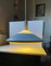 Lampada da soffitto Klasspendel vintage grigia di Louis Poulsen, anni '70, Immagine 2