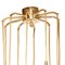 Lampe à Suspension Cascade Vintage avec 10 Abat-Jour en Laiton en Forme de Larme attribuée à Hans-Agne Jakobsson pour Markaryd, Suède, 1970 4