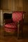 Empire Square Armchair with Gondola Back and Sculpted Egyptian Figures, Paris, France, 1810s 3