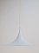 Vintage Semi Pendant Lamp in White by Claus Bonderup Thorsten Thorup for Fog & Mørup, 1960s 8