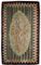 Antiker handgefertigter amerikanischer Teppich, 1880er 1