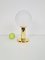 Vintage Sphere Table Lamp in Brass by Targetti Sankey, Italy, 1960s, Image 1