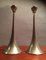 Art Deco Pewter Candlesticks by Just Andersen, 1930s, Set of 2 2