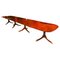 Vintage Dining Table in Flame Mahogany, Image 1