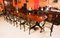 Antique Regency Mahogany Triple Pillar Dining Table, 1700s, Image 3
