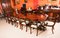 Antique Regency Mahogany Triple Pillar Dining Table, 1700s, Image 2