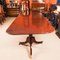 Antique Regency Mahogany Triple Pillar Dining Table, 1700s, Image 5