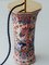 Antique Chinoiserie Delft-Style Faience Table Lamp by Géo Martel, Desvres, France, 1900s 5