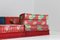 Mah Jong Sofa by Hans Hopfer and Kenzo Takada for Roche Bobois, 1980s, Set of 11 10