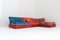 Mah Jong Sofa by Hans Hopfer and Kenzo Takada for Roche Bobois, 1980s, Set of 11 14