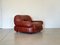 Sapporo Model Leather Armchairs by Mobilgirgi 70s, Set of 2 5