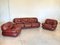 Sapporo Model Leather Armchairs by Mobilgirgi 70s, Set of 2 20