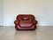 Sapporo Model Leather Armchairs by Mobilgirgi 70s, Set of 2 4