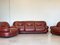 Sapporo Model Leather Armchairs by Mobilgirgi 70s, Set of 2 21