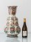 Vintage Hand-Painted Chinoiserie Polychrome Delft Vases from Velsen, 1950s-1960s, Set of 2, Image 3