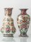 Vintage Hand-Painted Chinoiserie Polychrome Delft Vases from Velsen, 1950s-1960s, Set of 2, Image 1