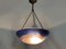 Art Nouveau Ceiling Light by GV de Croismare, France, 1920s 2