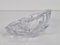 Vintage Brutalist Ice Glass Ashtray from Val Saint Lambert, 1960s, Image 1