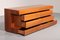 Postmodern Custom 8 Drawer Floating Dresser in Blonde Geometric Design, Italy, 1970 13