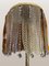 Vintage Floor Lamp with Murano Glass Leaves, 1970s, Image 8