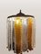 Vintage Stehlampe mit Blättern aus Muranoglas, 1970er 3