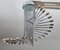 Italian Spiral Chrome Chandelier by Gaetano Sciolari, 1970s, Image 9