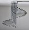 Italian Spiral Chrome Chandelier by Gaetano Sciolari, 1970s, Image 7