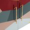 Italienisches Mid-Century Sideboard aus Glas & Messing, 1990er 5