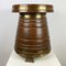 Vintage Barrel-Shaped Coppered Oak Bar Cabinet, 1950s 4