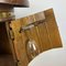Vintage Barrel-Shaped Coppered Oak Bar Cabinet, 1950s 8