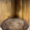 Vintage Barrel-Shaped Coppered Oak Bar Cabinet, 1950s 7